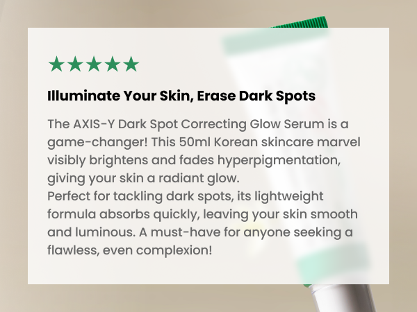 AXIS-Y Dark Spot Correcting Glow Serum Mini 5mI