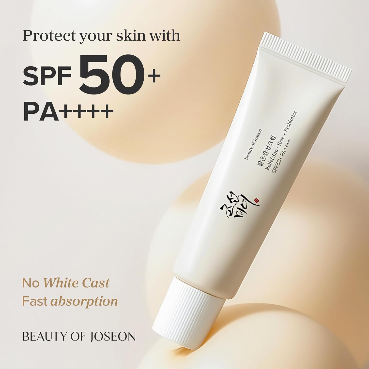 Beauty of Joseon Relief Sun : Rice + Probiotics (SPF50+ PA++++) Mini 10ml