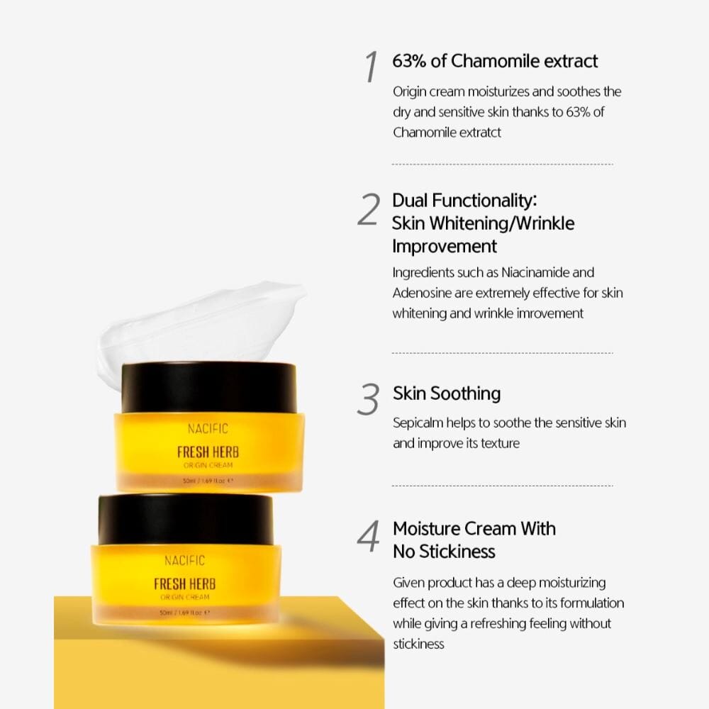 NACIFIC Fresh Herb Origin Brightening & Pore Care Set for Aging Skin - ORION XO Exclusive