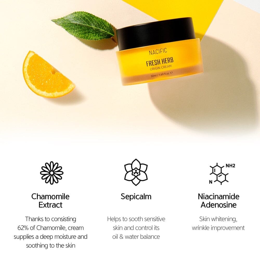NACIFIC Fresh Herb Origin Brightening & Pore Care Set for Aging Skin - ORION XO Exclusive