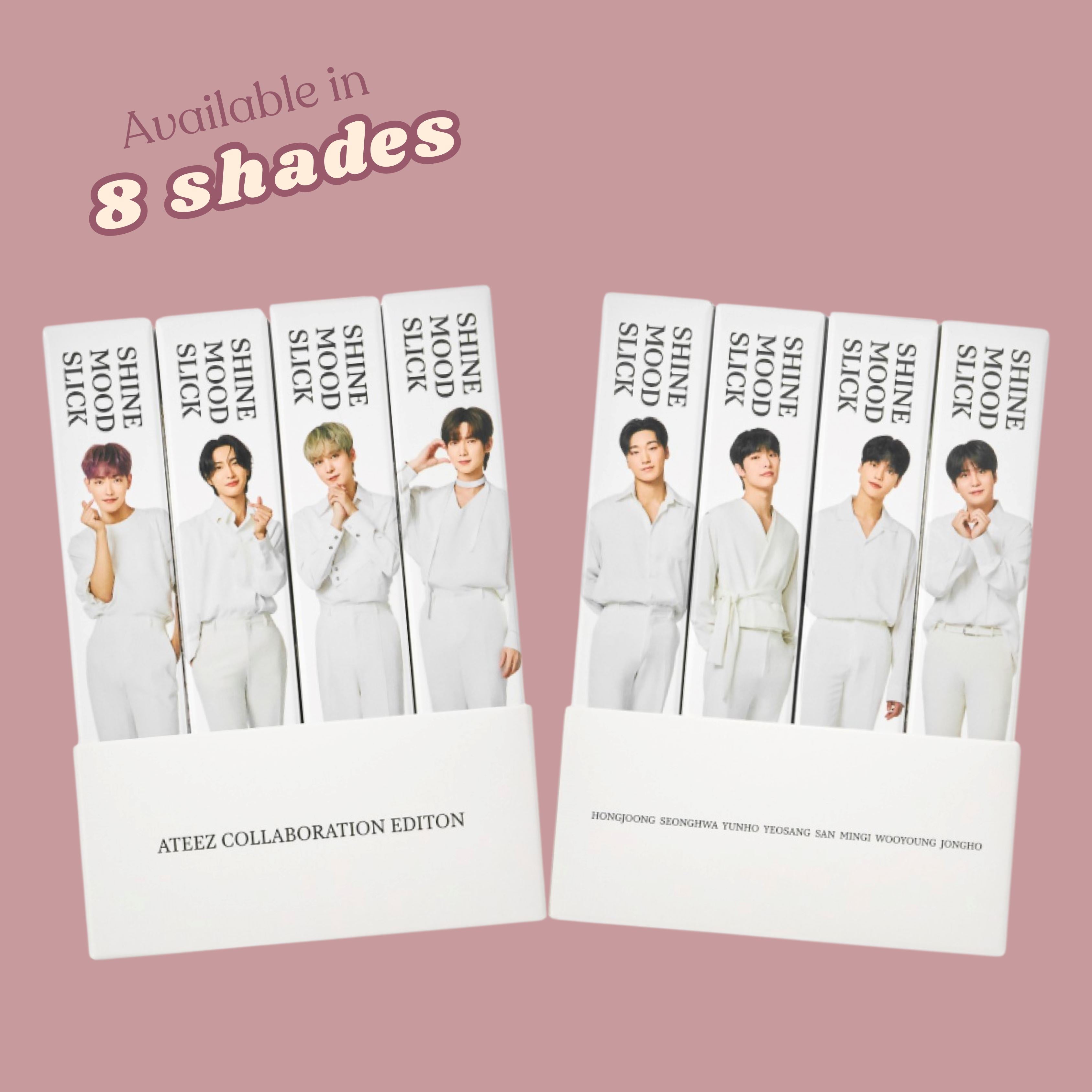 NACIFIC Shine Mood Slick Lip Tint ATEEZ Collaboration Edition