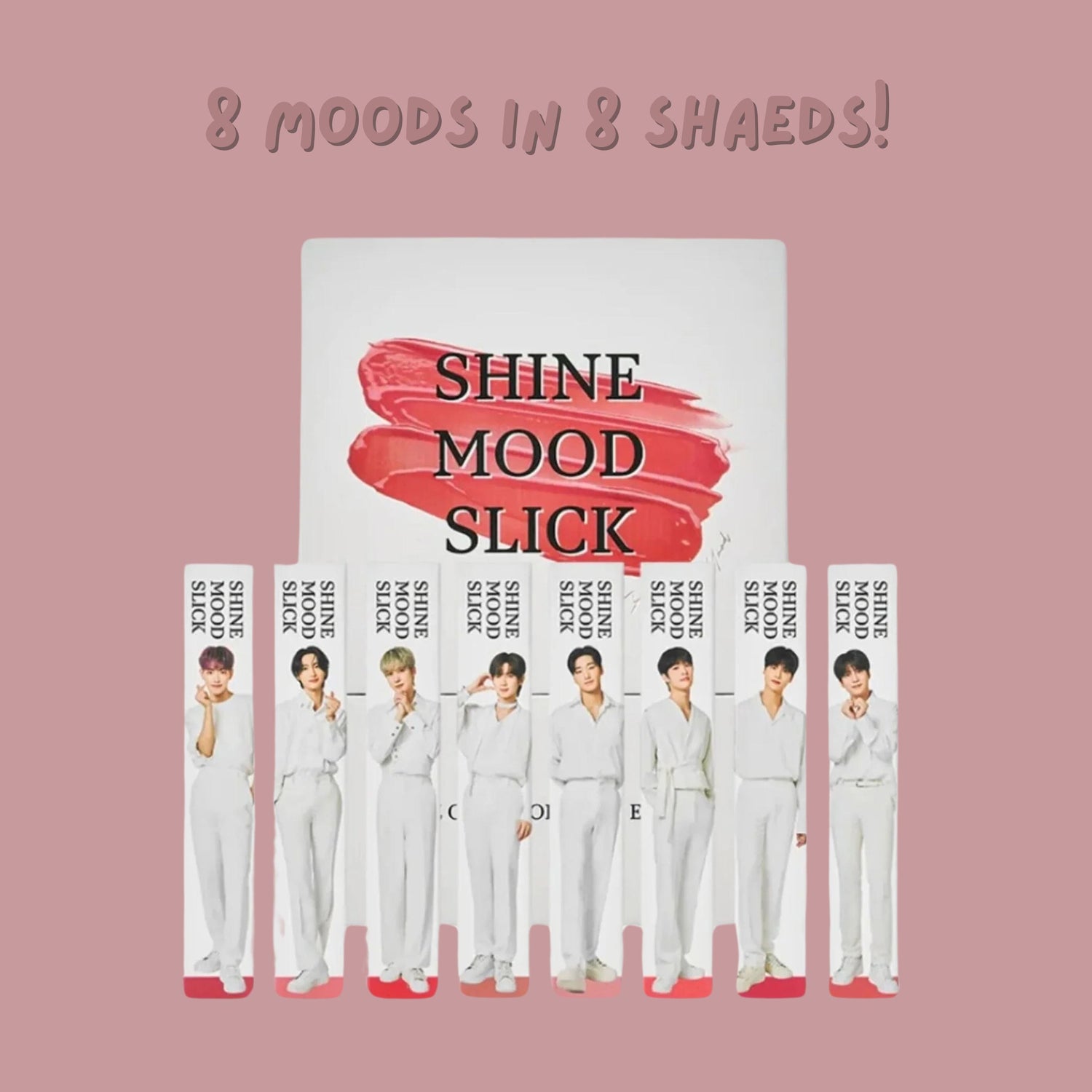 NACIFIC Shine Mood Slick Lip Tint  ATEEZ Collaboration Edition