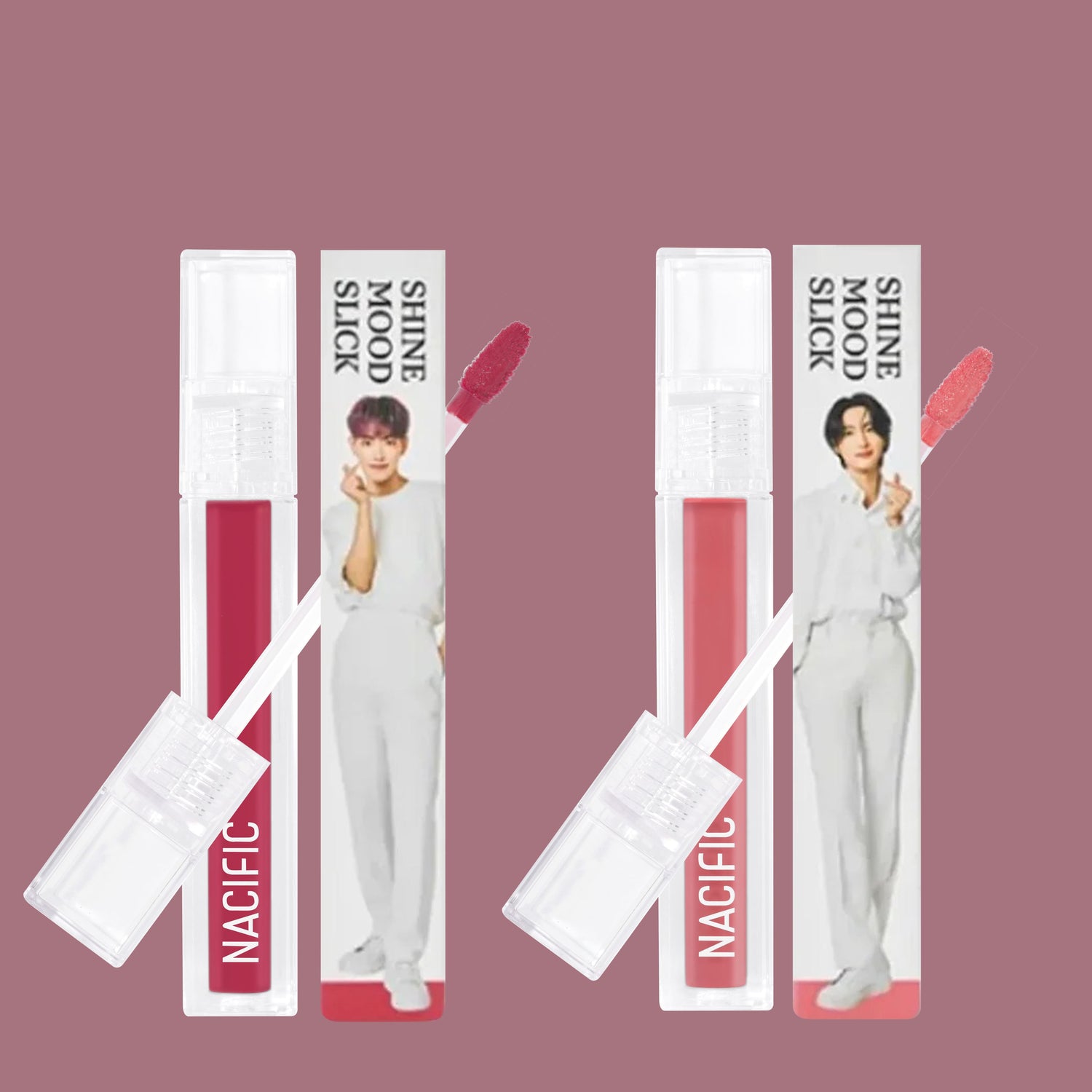 NACIFIC Shine Mood Slick Lip Tint ATEEZ Collaboration Edition
