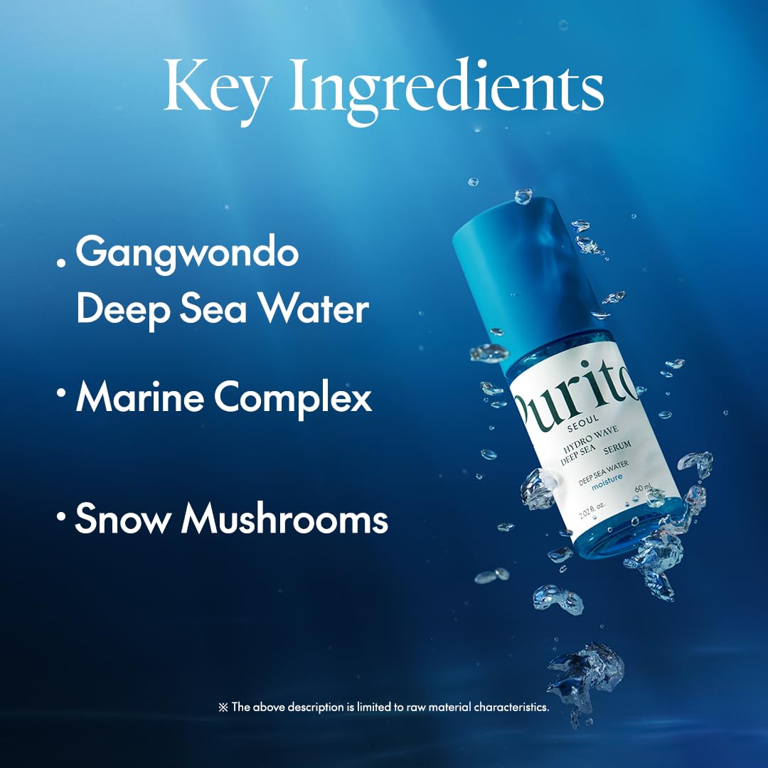 PURITO SEOUL Hydro Wave Deep Sea Serum 60ml - ORION XO Exclusive