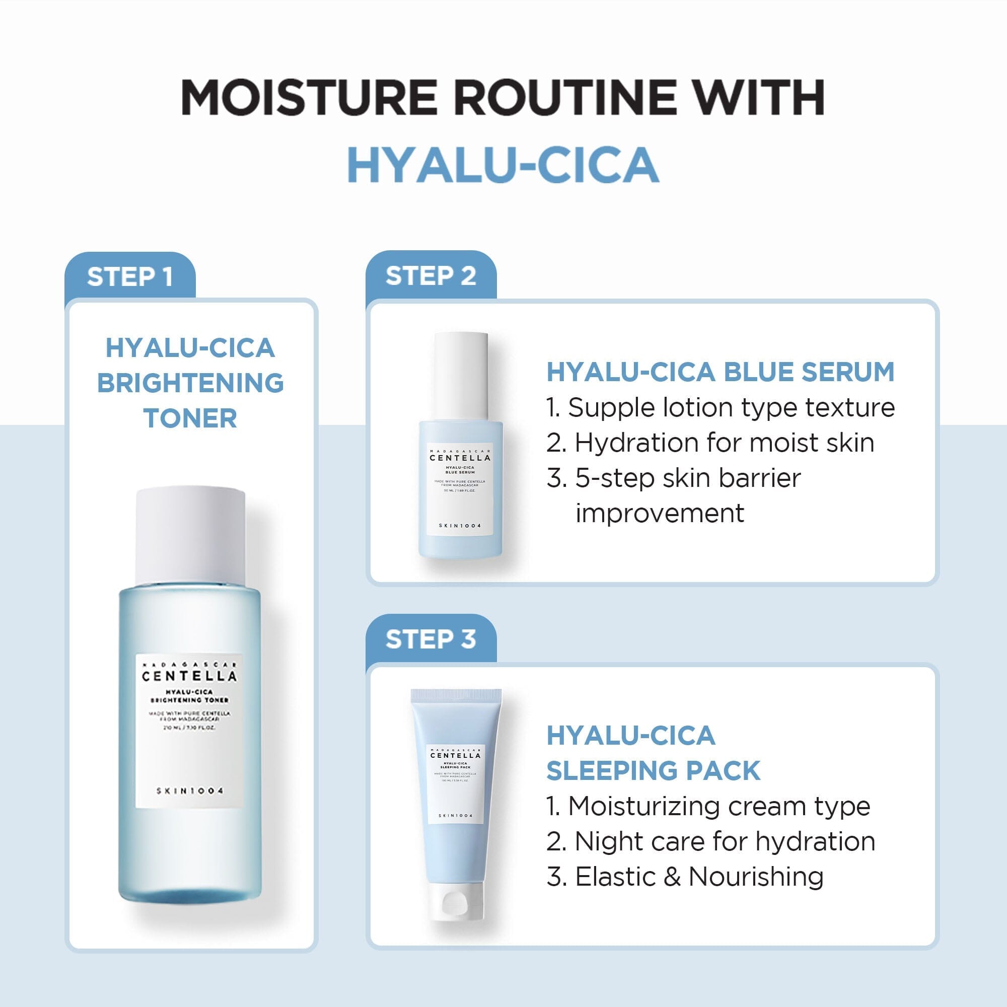 SKIN1004 Madagascar Centella Hyalu-Cica Brightening Toner (Mini) 30ml - ORION XO Exclusive