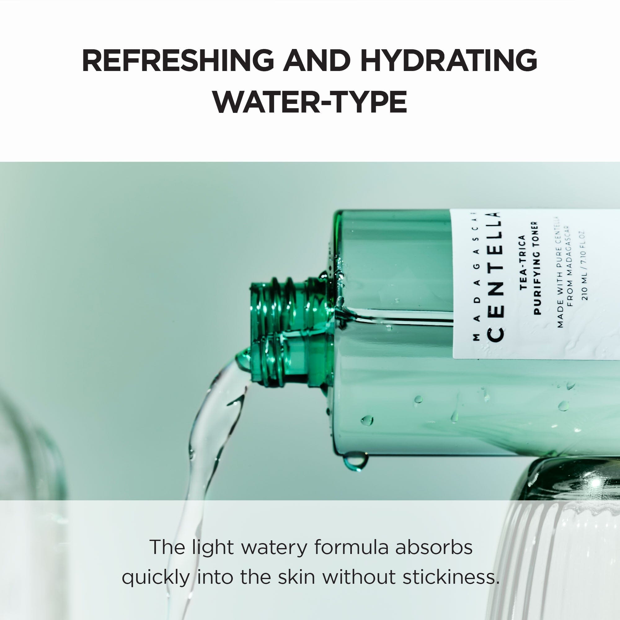 SKIN1004 Madagascar Centella Tea-Trica Purifying Toner + Relief Ampoule - ORION XO Exclusive