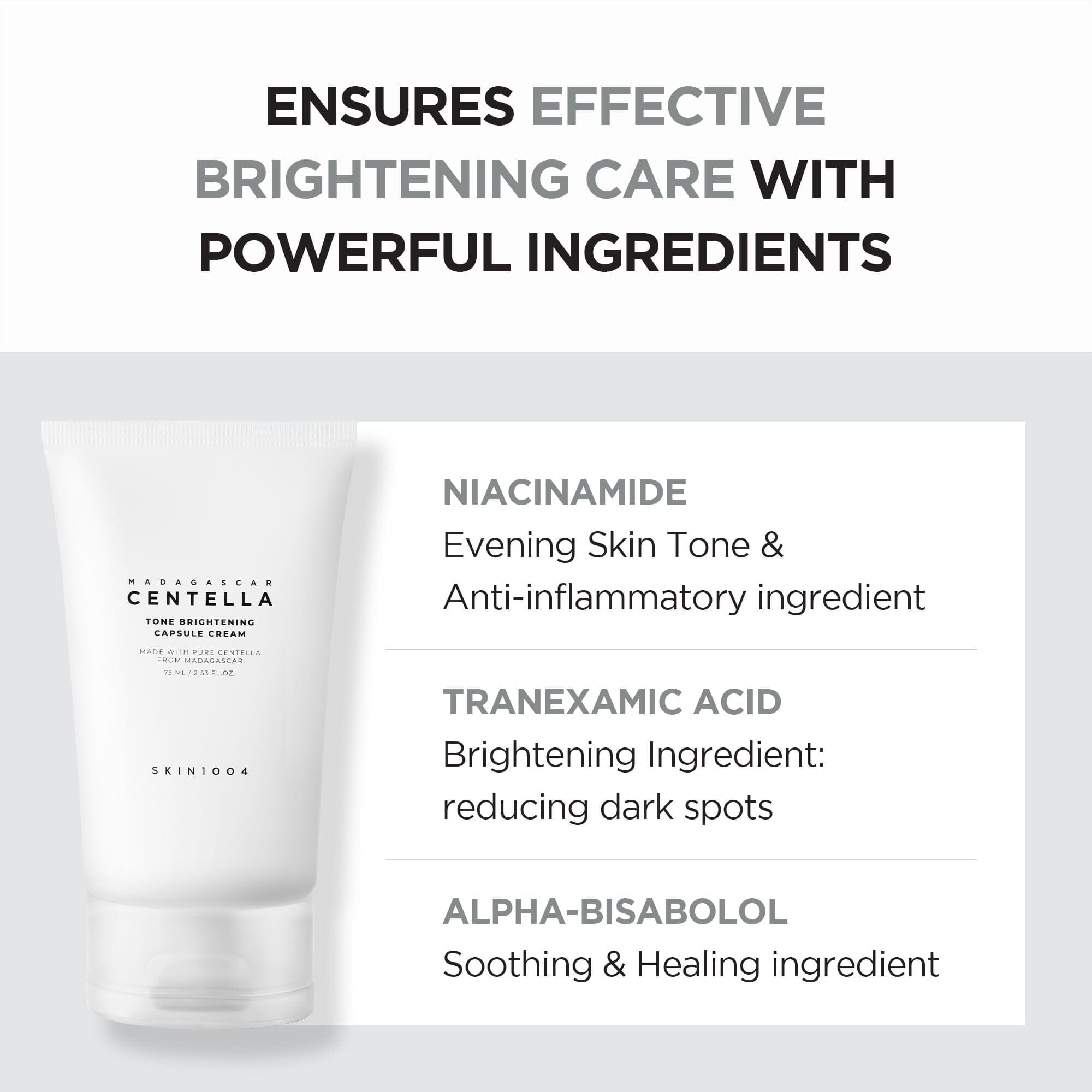 SKIN1004 Tone Brightening Routine for Dull and Discolored Skin - ORION XO Exclusive