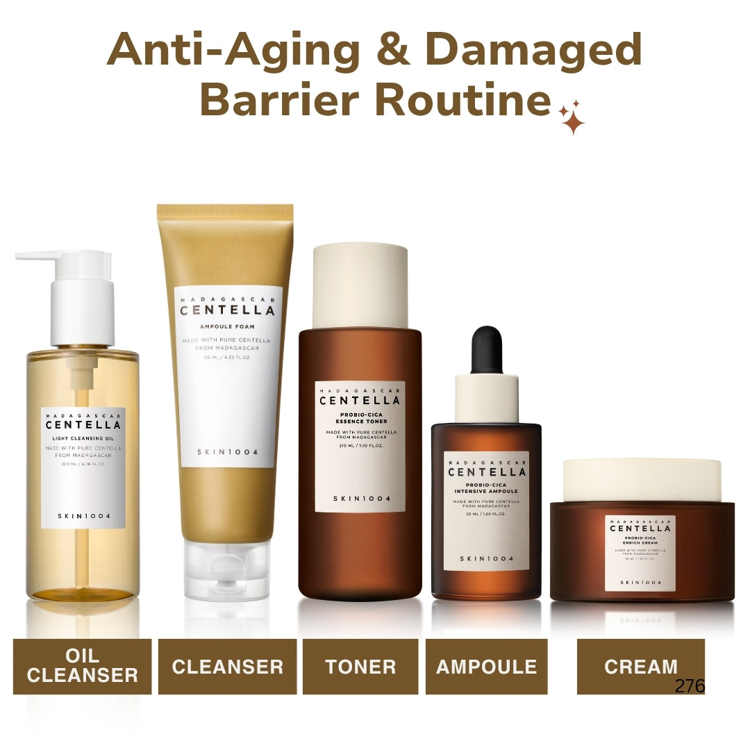 SKIN1004 Anti-Aging & Damaged Barrier Routine