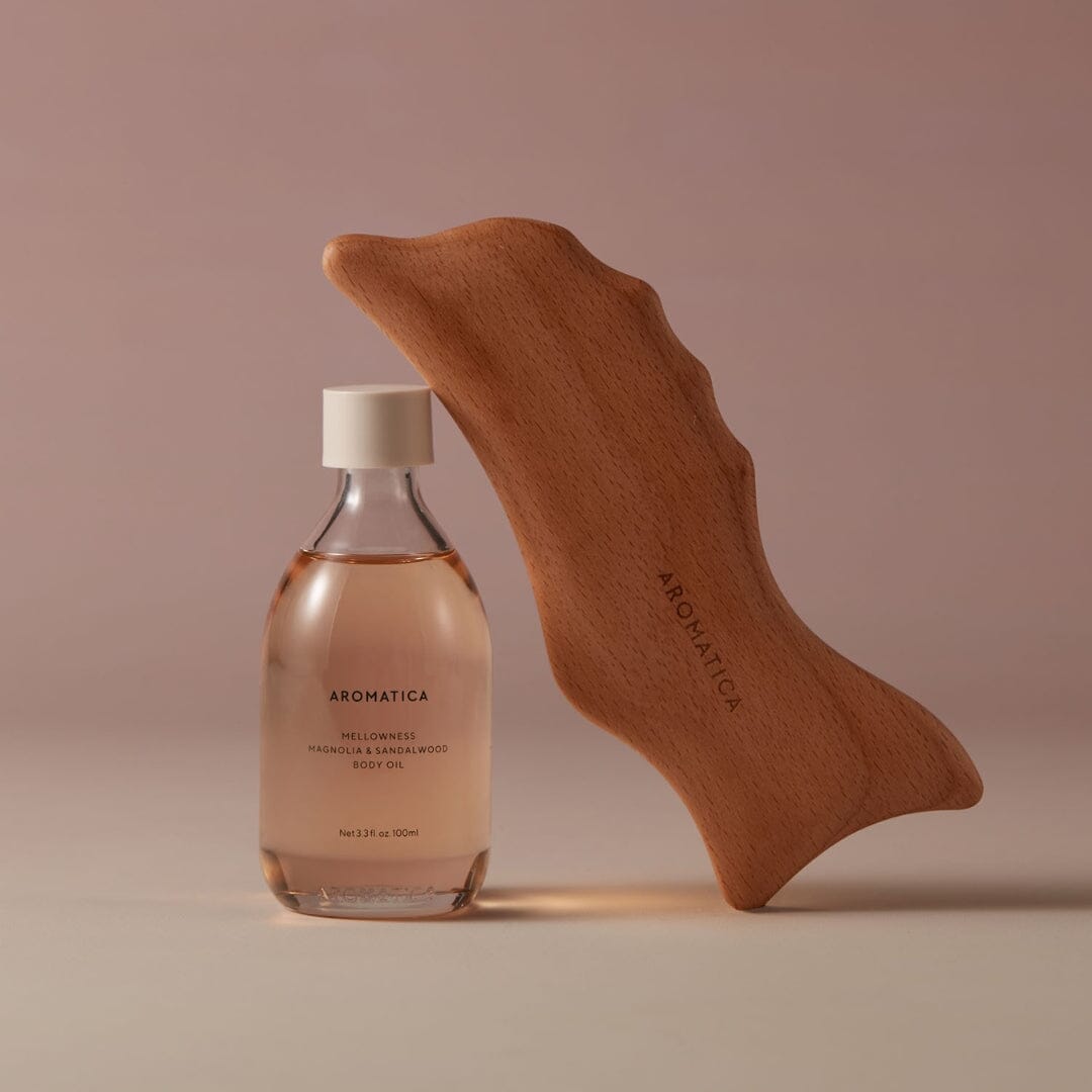 AROMATICA Mellowness Magnolia & Sandalwood Body Oil 100ml - ORION XO Exclusive