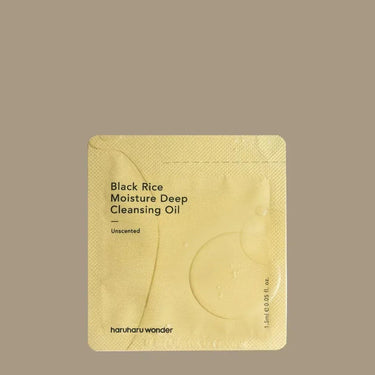 Haruharu WONDER Black Rice Moisture Deep Cleansing Oil 1.5ml (Pouch sample) HaruHaru Wonder Skin Care