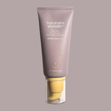 Haruharu WONDER Black Rice Pure Mineral Relief Daily Sunscreen SPF50+ PA++++ 50ml HaruHaru Wonder Skin Care