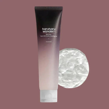 Haruharu WONDER Black Rice Triple AHA Gentle Cleansing Gel Unscented 100ml HaruHaru Wonder Skin Care