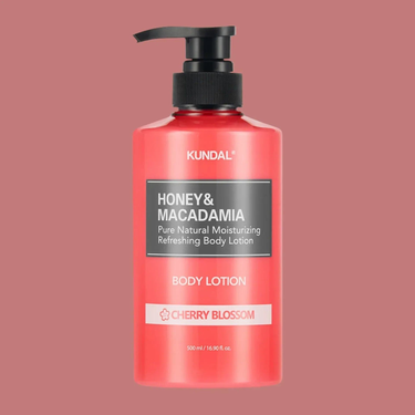 KUNDAL Honey & Macadamia Pure Natural Moisturizing Refreshing Body Lotion Cherry Blossom 500ml KUNDAL Body Care