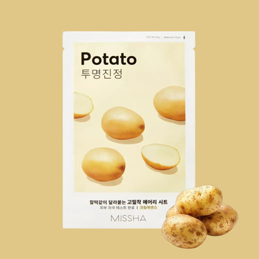 MISSHA Airy Fit Sheet Mask Potato (1EA) Missha Skin Care