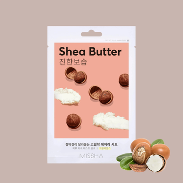 MISSHA Airy Fit Sheet Mask Shea Butter (1EA) Missha Skin Care