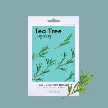 MISSHA Airy Fit Sheet Mask Tea Tree (1EA) Missha Skin Care