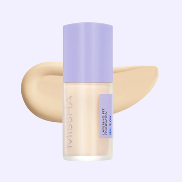MISSHA Layering Fit Foundation Semi Glow 21.Fair 35ml Missha Makeup