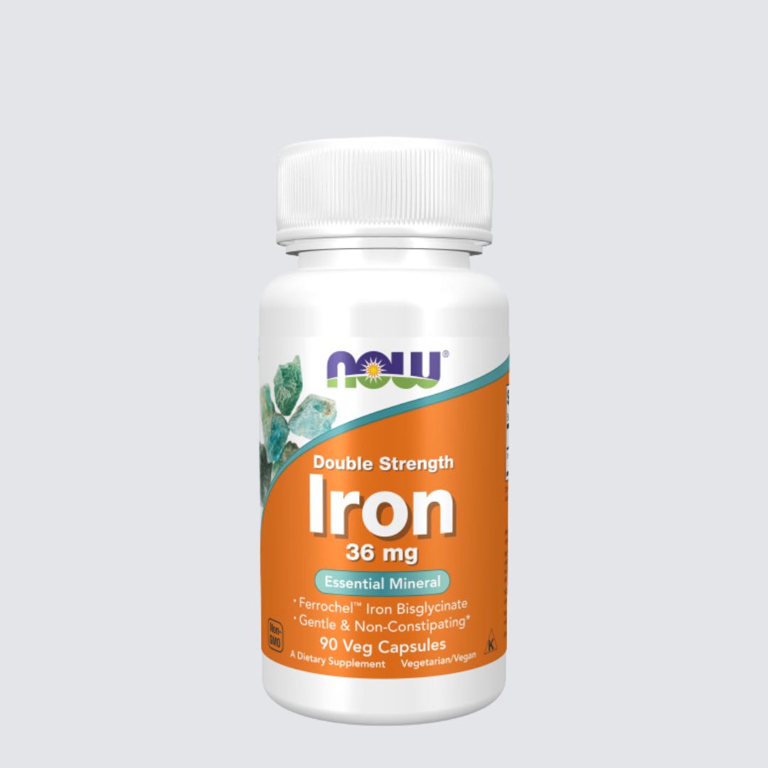 NOW Supplements, Iron 36 mg, Double Strength, Non-Constipating, Essential Mineral, 90 Veg Capsules Vitamins &amp; Supplements NOW ORION XO Sri Lanka