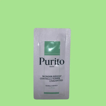 PURITO SEOUL Wonder Releaf Centella Toner Unscented 1ml (Pouch Sample) PURITO Skin Care