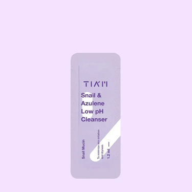 TIA'M Snail & Azulene Low pH Cleanser Sample 1.2ml TIAM Skin Care