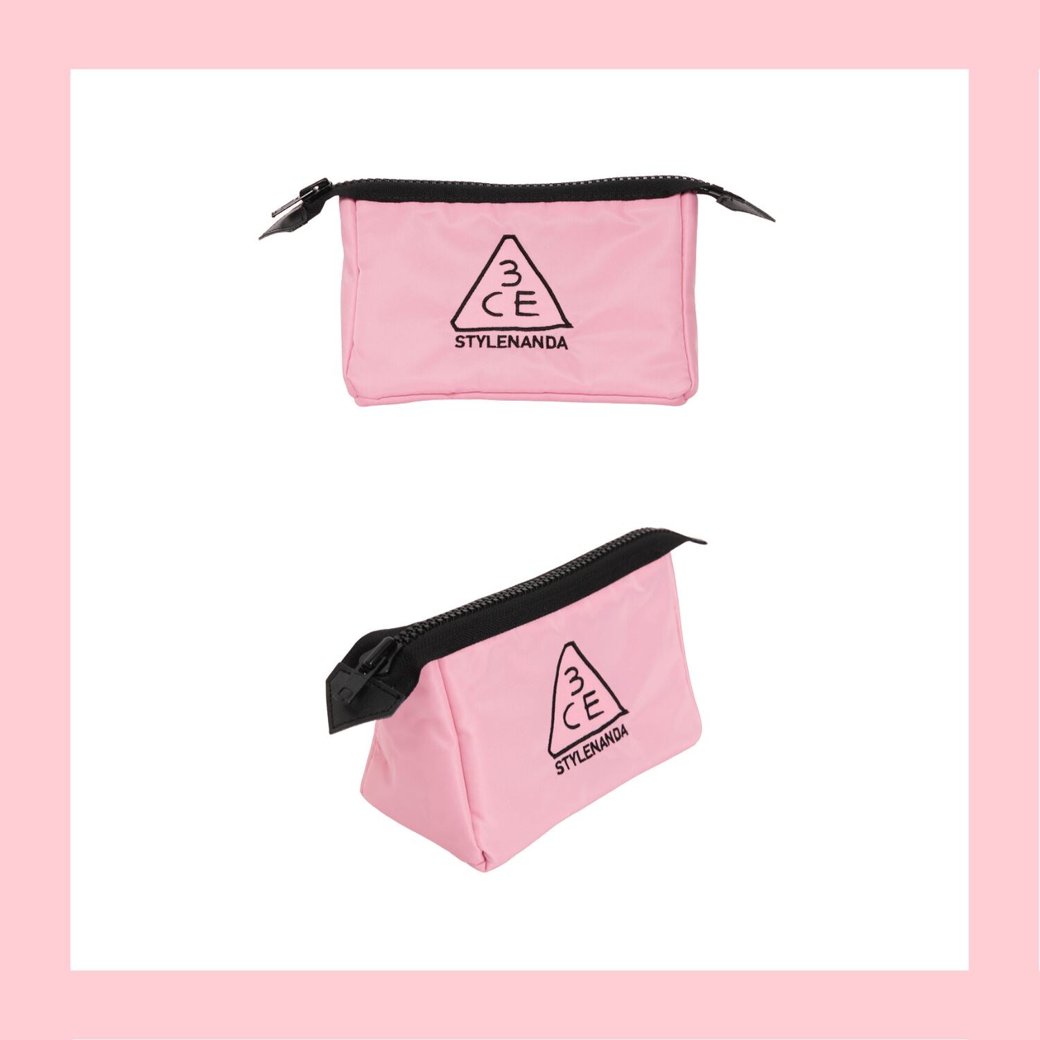 3CE Small Pouch Pink Rumour Small Size - ORION XO Exclusive