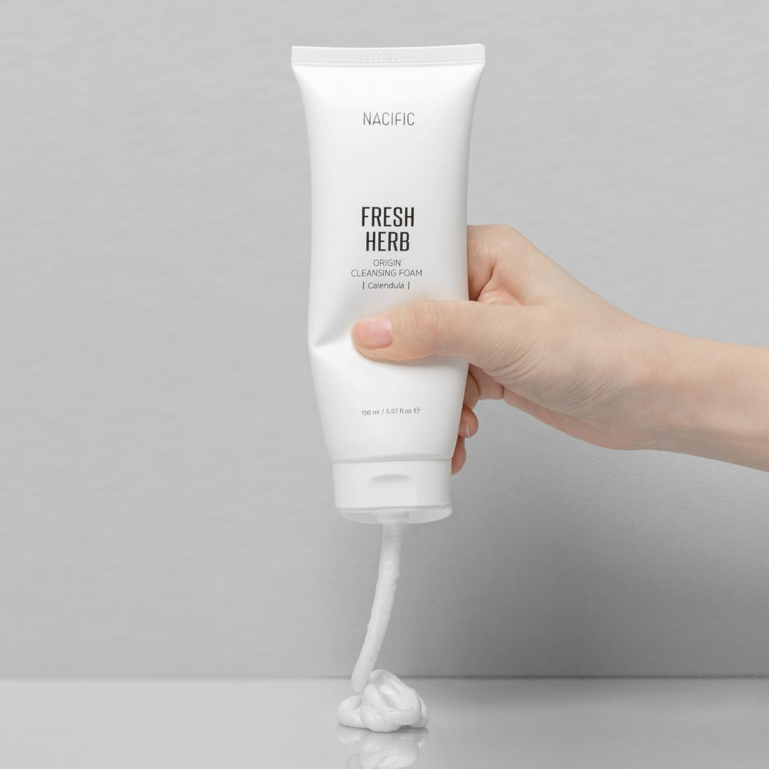 NACIFIC Fresh Herb Origin Cleansing Foam (Calendula) 150ml - ORION XO Exclusive