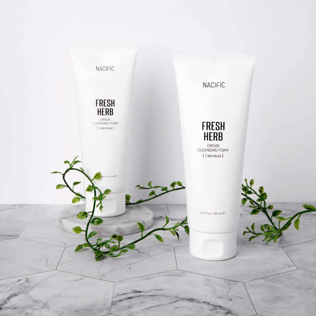 NACIFIC Fresh Herb Origin Cleansing Foam (Calendula) 150ml - ORION XO Exclusive