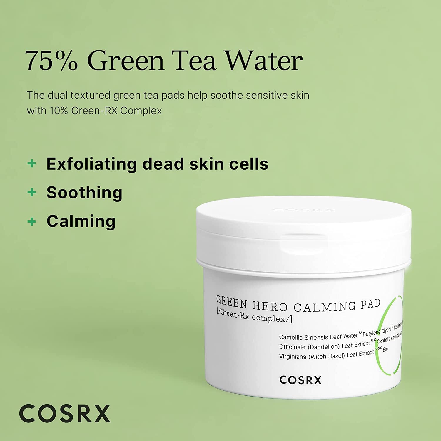 COSRX One Step Green Hero Calming Pad 70ea Skin Care COSRX ORION XO Sri Lanka
