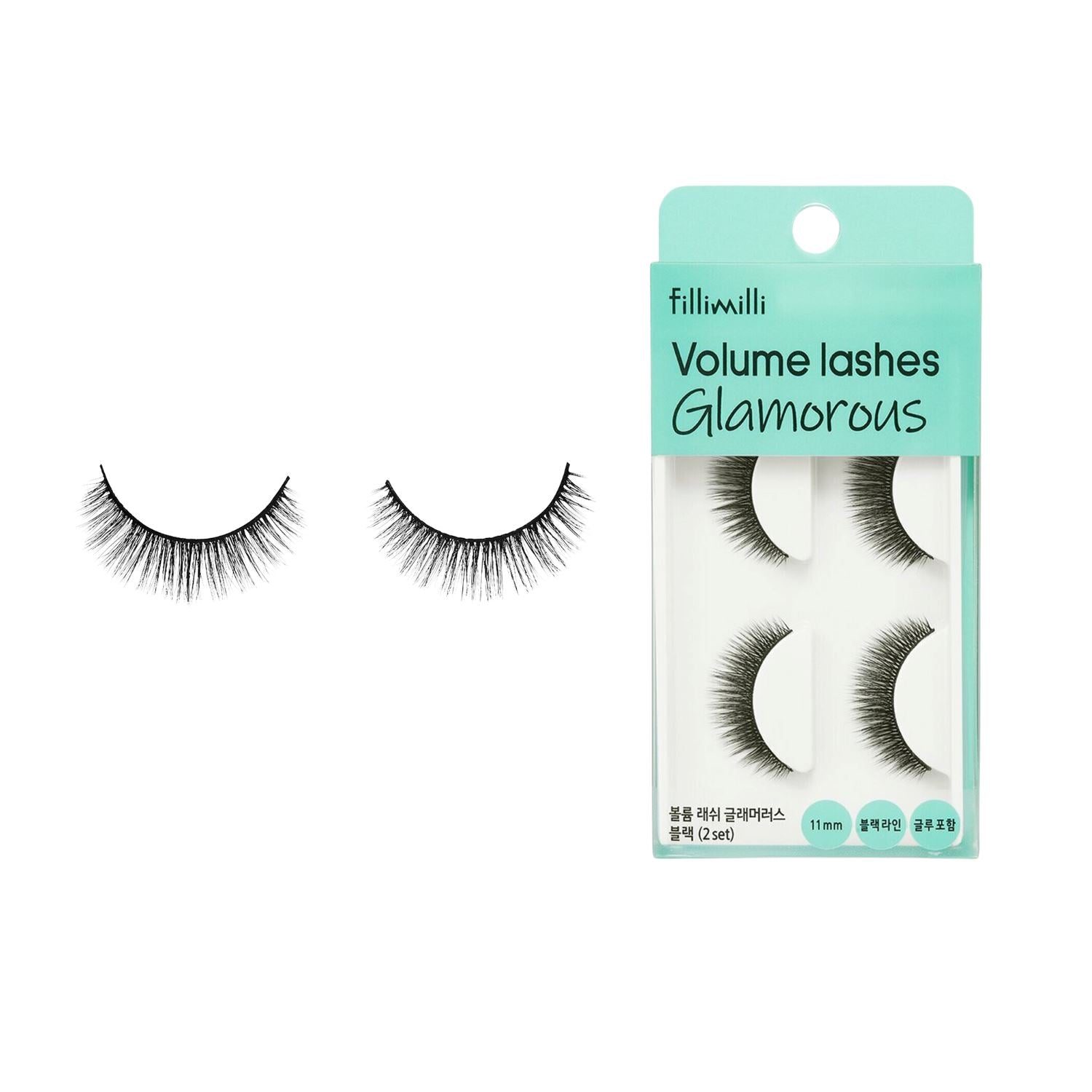 fillimilli Volume Lashes Glamorous (2 Set) - ORION XO Exclusive