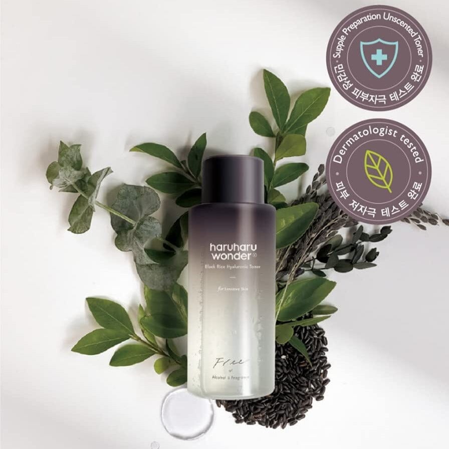 Haruharu WONDER Black Rice Hyaluronic Toner for Sensitive Skin 150ml - ORION XO Exclusive