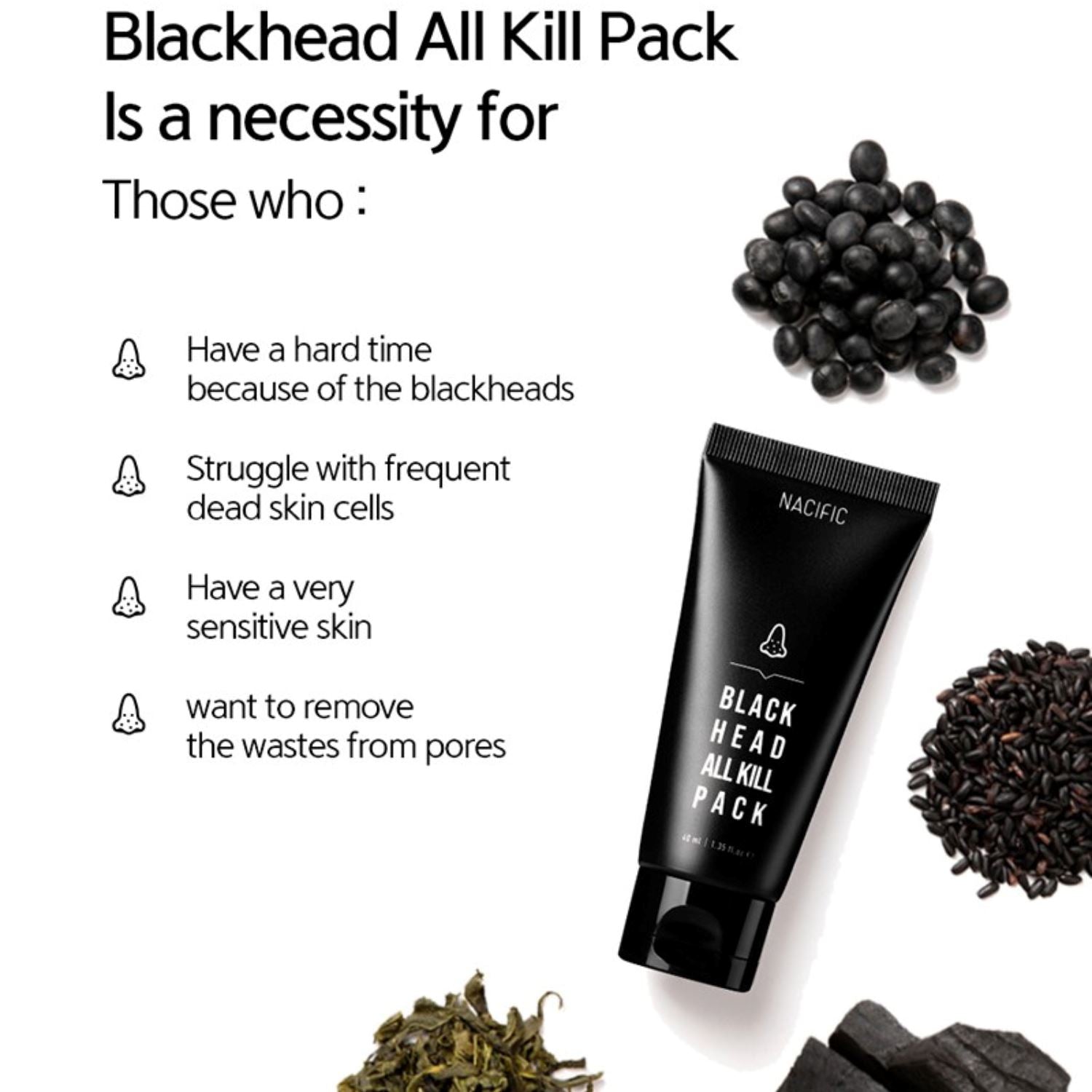 NACIFIC Blackhead All Kill Pack 40ml - ORION XO Exclusive