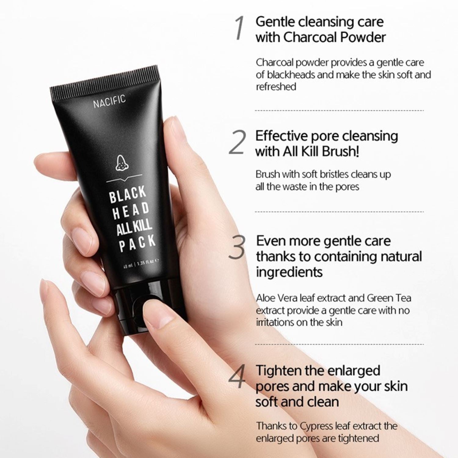 NACIFIC Blackhead All Kill Pack 40ml - ORION XO Exclusive