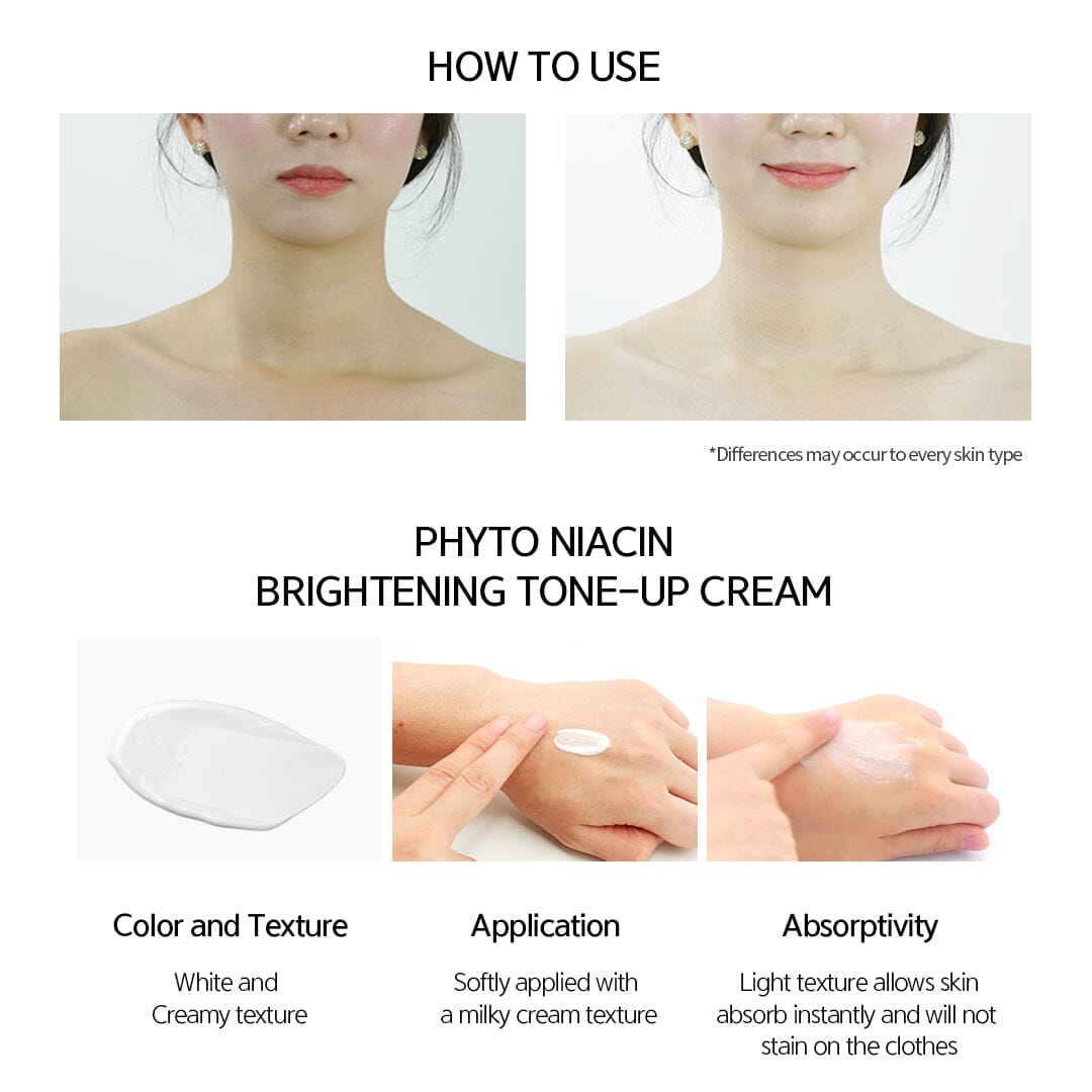 NACIFIC Phyto Niacin Brightening Tone-Up Cream 50ml - ORION XO Exclusive