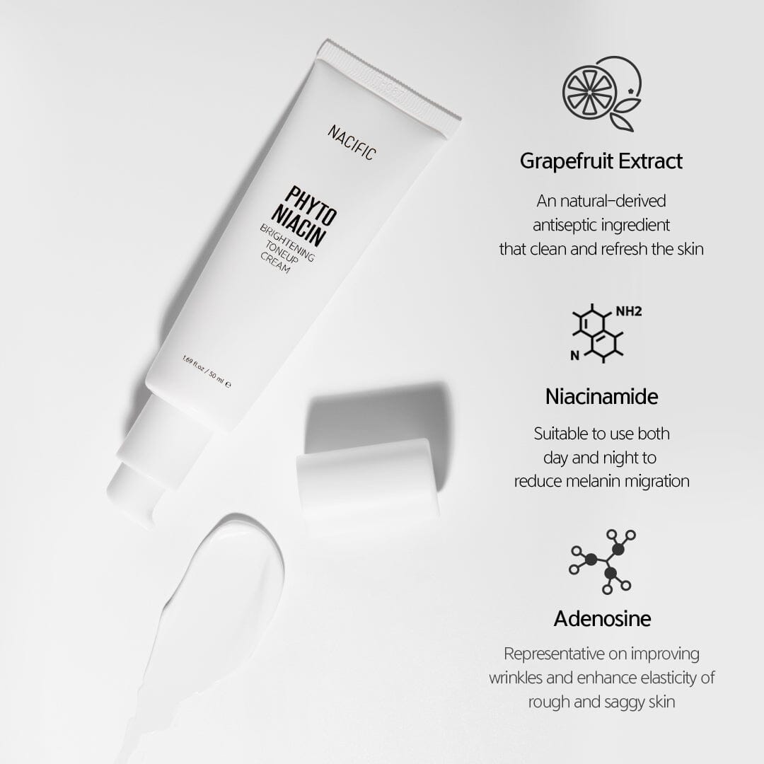 NACIFIC Phyto Niacin Brightening Tone-Up Cream 50ml - ORION XO Exclusive