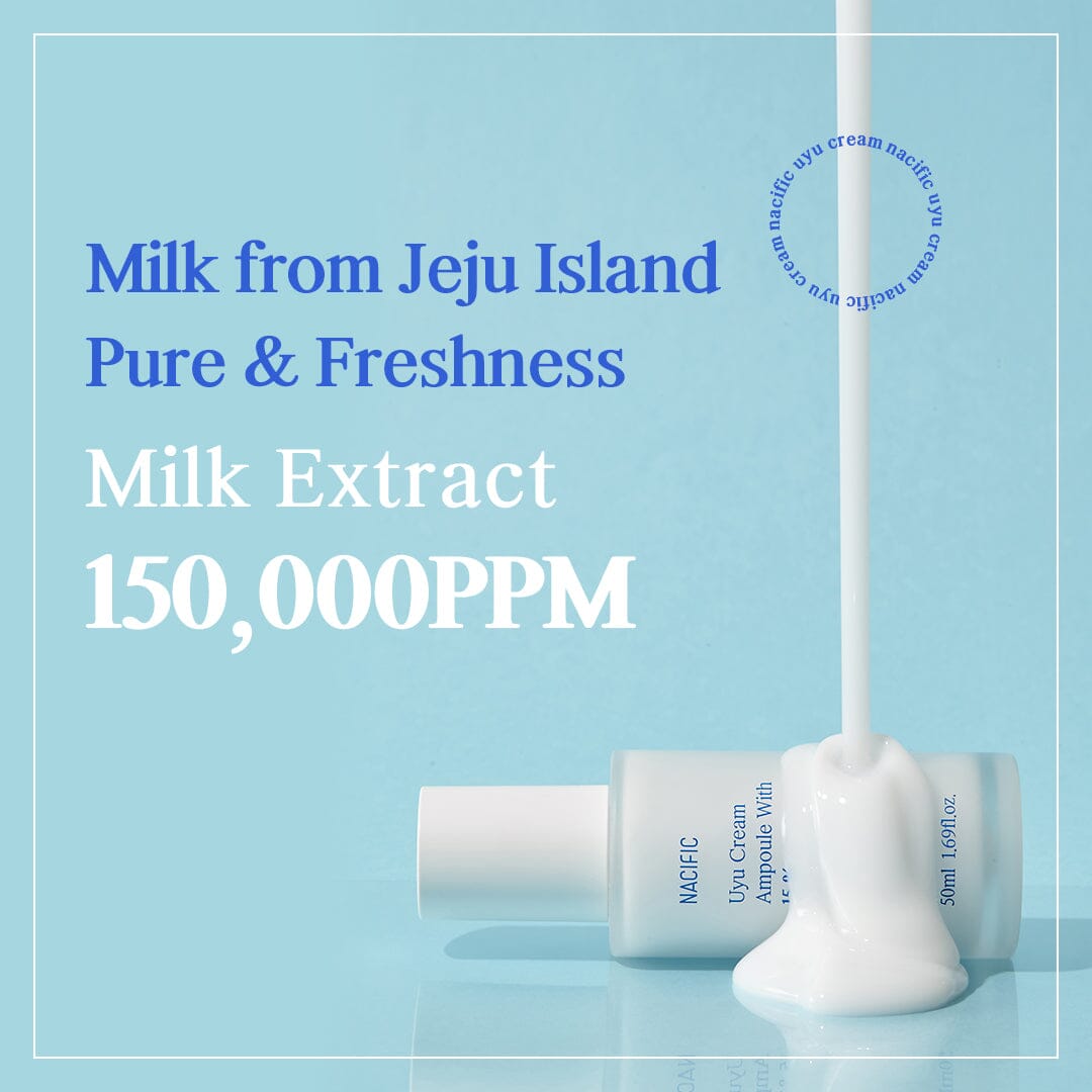 NACIFIC Uyu Cream Ampoule with 15% Jeju Milk 50ml - ORION XO Exclusive