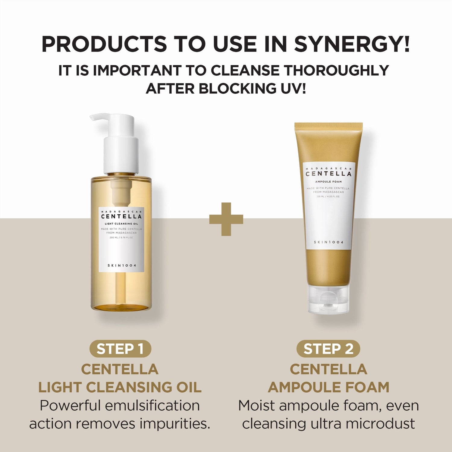 SKIN1004 Madagascar Centella Air-Fit Suncream Plus SPF50+ PA++++ 50ml - ORION XO Exclusive