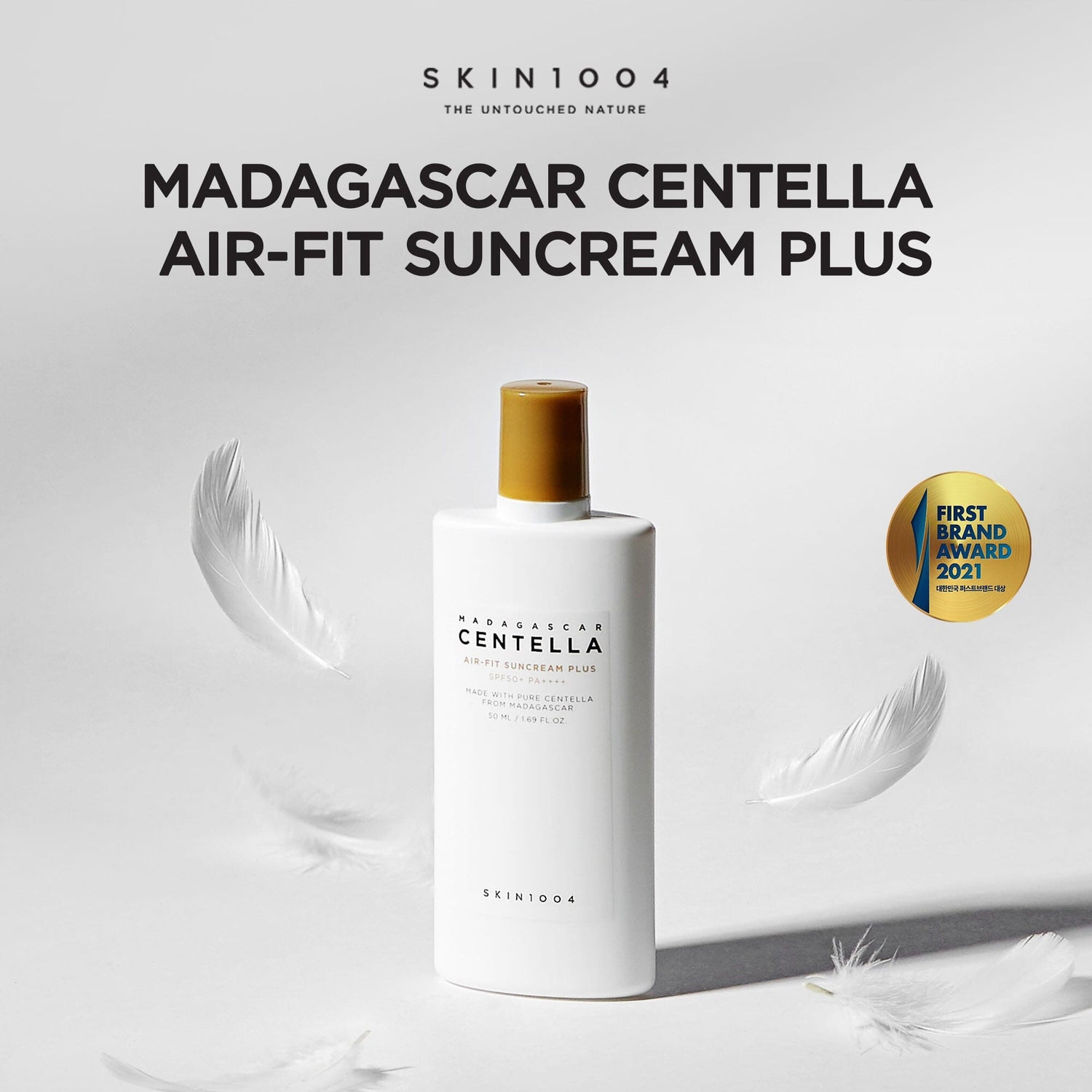 SKIN1004 Madagascar Centella Air-Fit Suncream Plus SPF50+ PA++++ 50ml - ORION XO Exclusive
