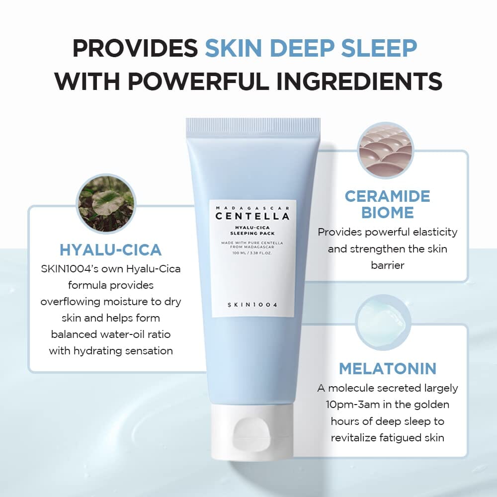 SKIN1004 Madagascar Centella Hyalu-Cica Sleeping Pack (Mini) 30ml - ORION XO Exclusive