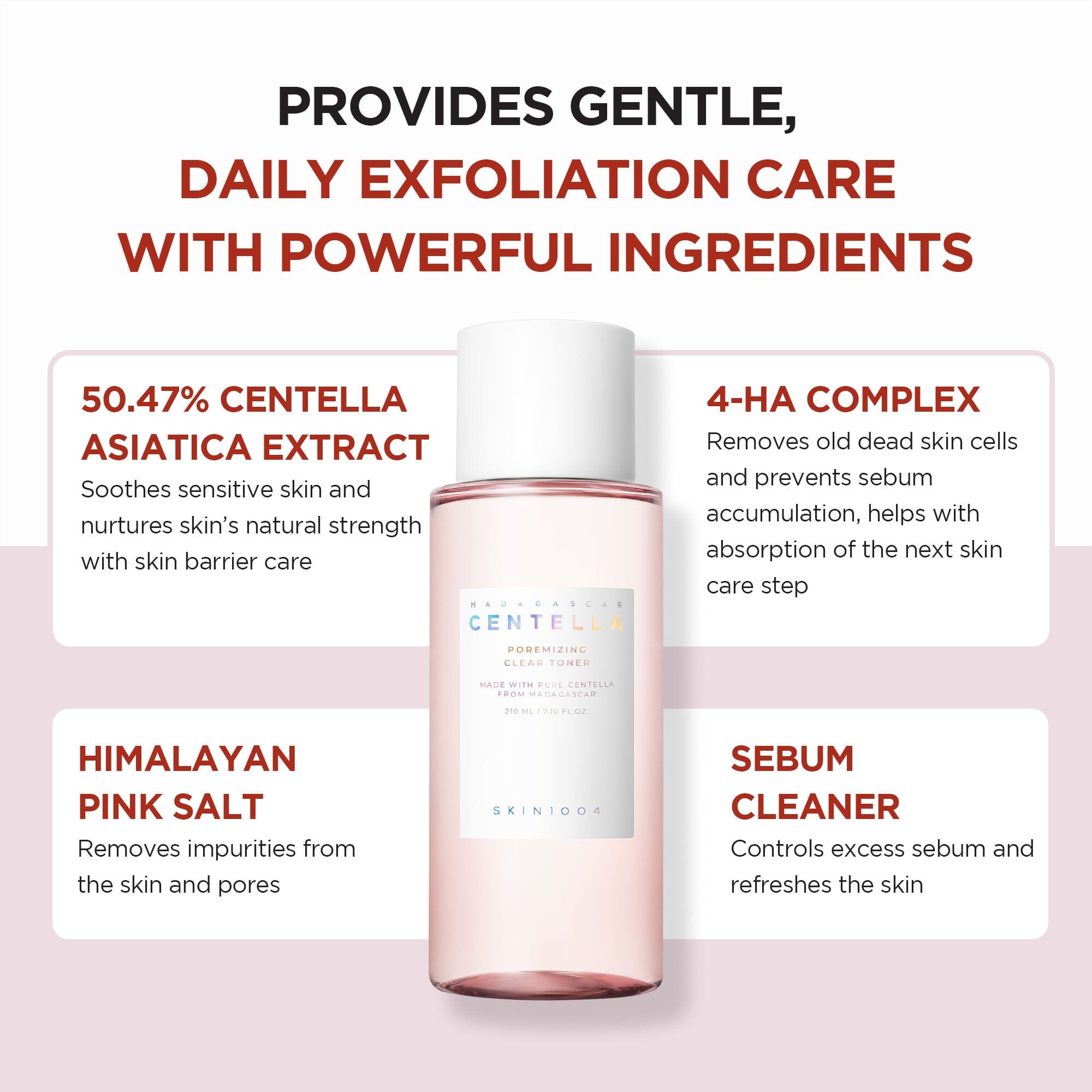 SKIN1004 Madagascar Centella Poremizing Clear Toner 210ml - ORION XO Exclusive