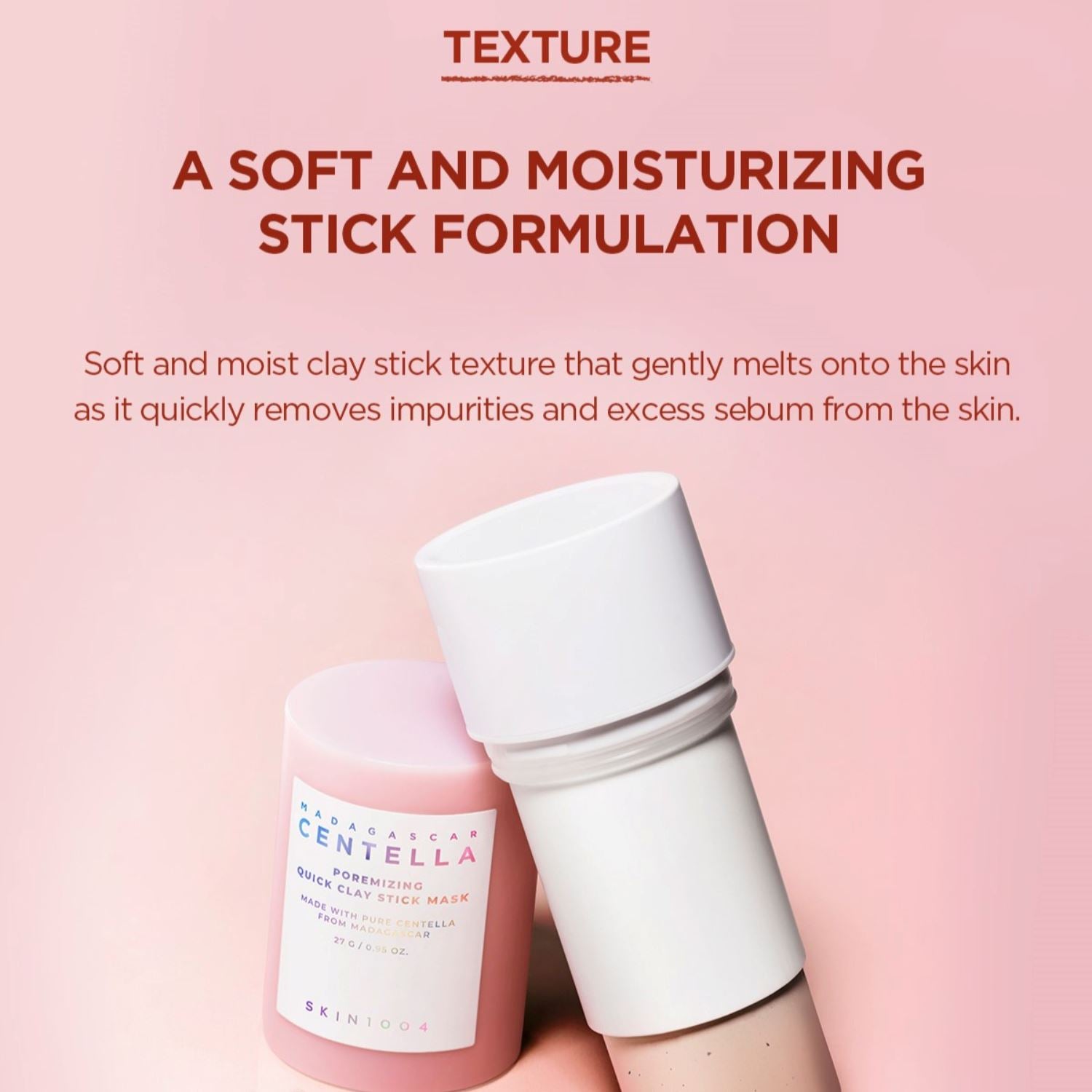 SKIN1004 Madagascar Centella Poremizing Quick Clay Stick Mask - ORION XO Exclusive