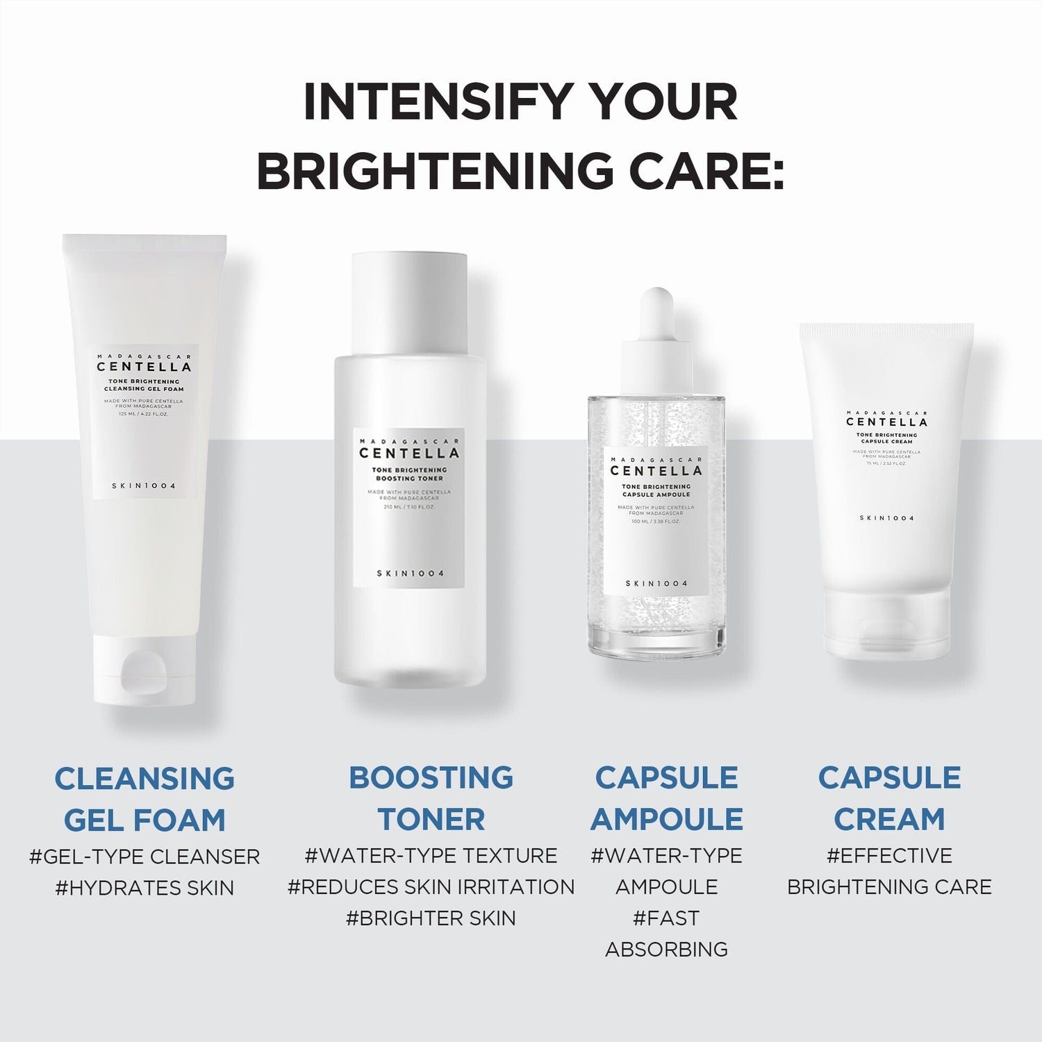 SKIN1004 Madagascar Centella Tone Brightening Capsule Cream 75ml - ORION XO Exclusive