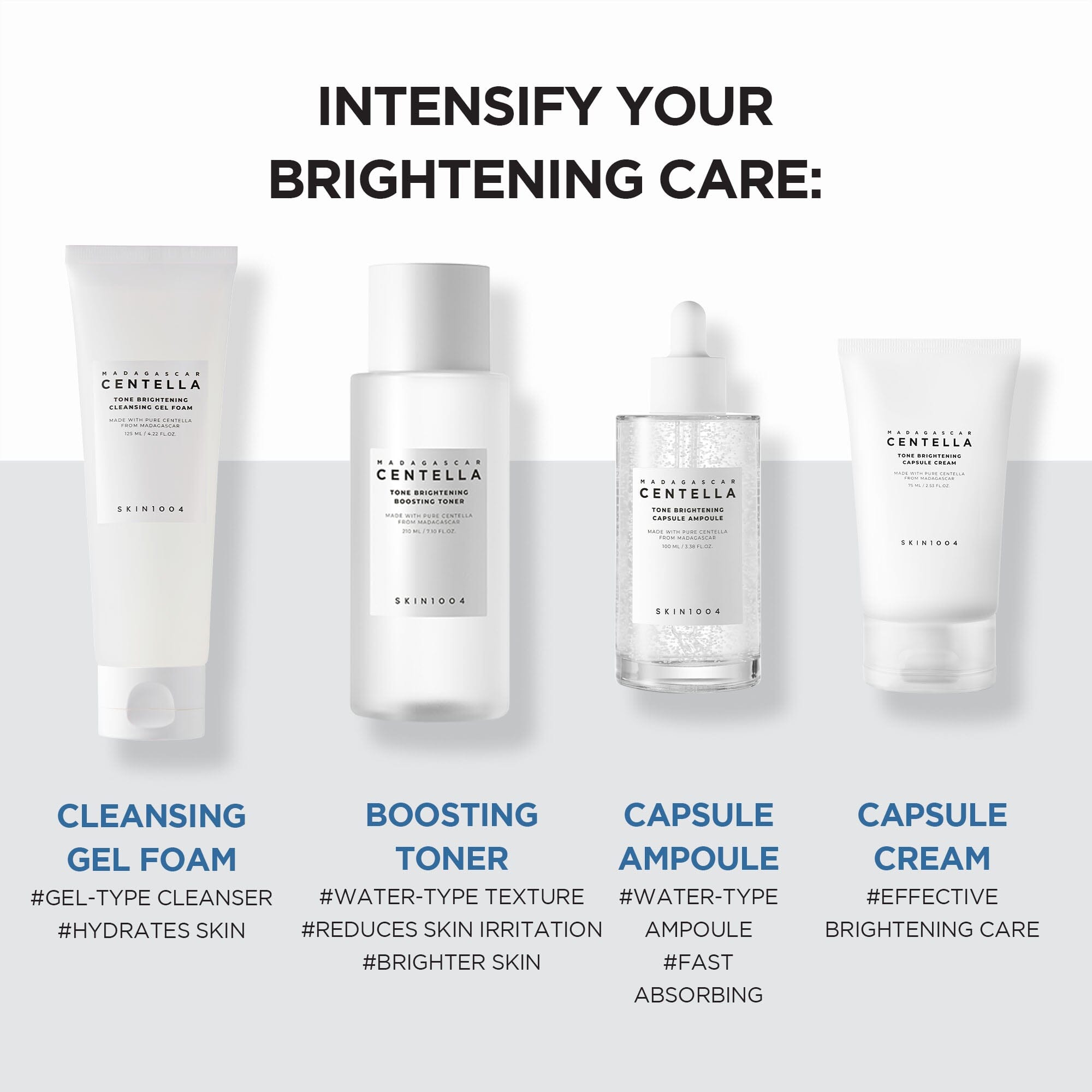 SKIN1004 Madagascar Centella Tone Brightening Capsule Cream 75ml - ORION XO Exclusive