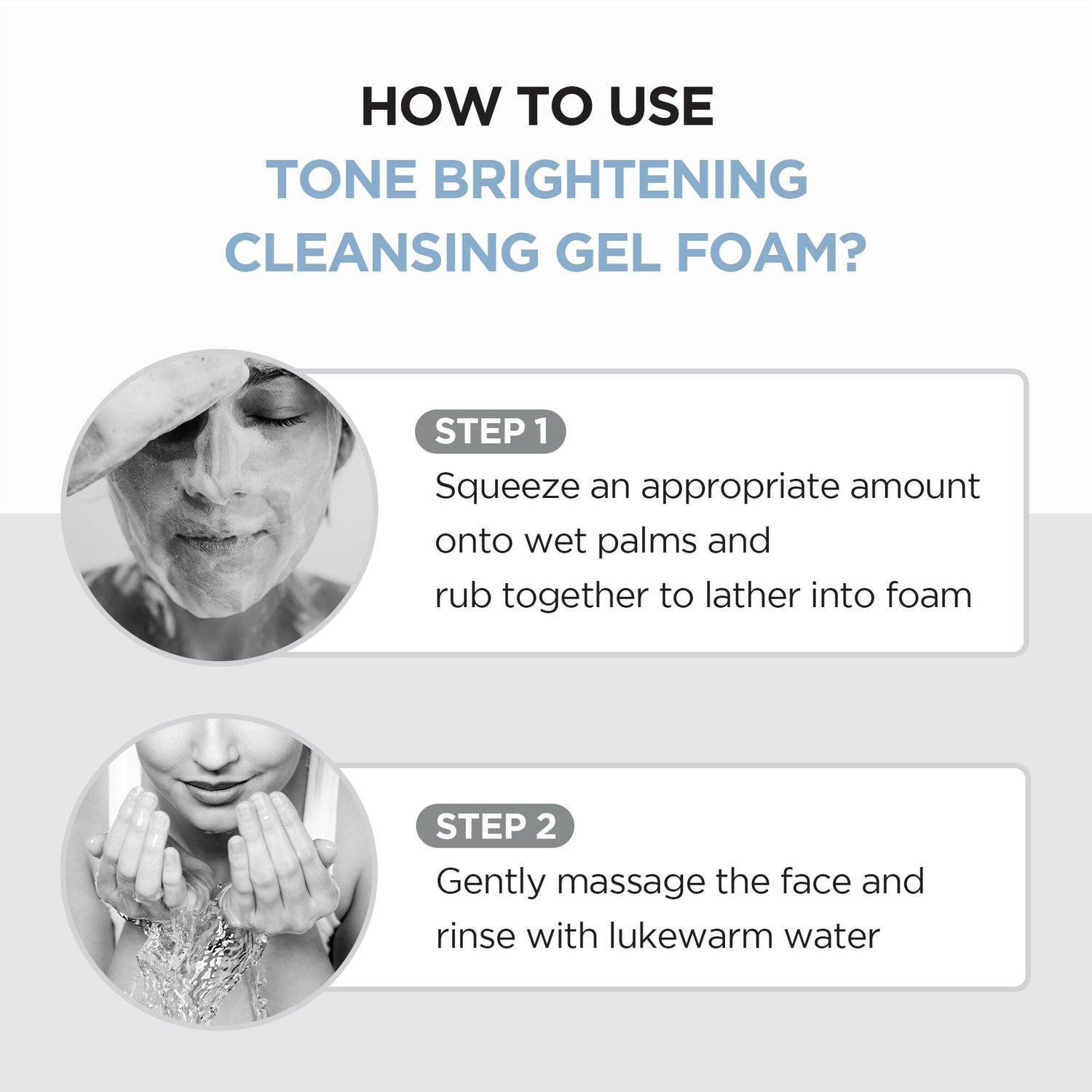 SKIN1004 Madagascar Centella Tone Brightening Cleansing Gel Foam 125ml - ORION XO Exclusive