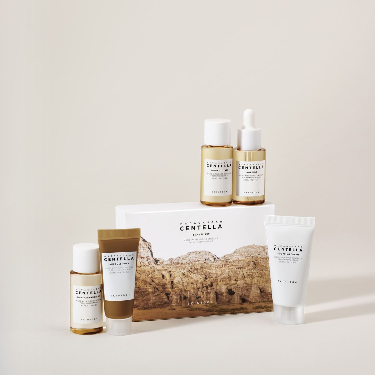 SKIN1004 Madagascar Centella Travel Kit - ORION XO Exclusive
