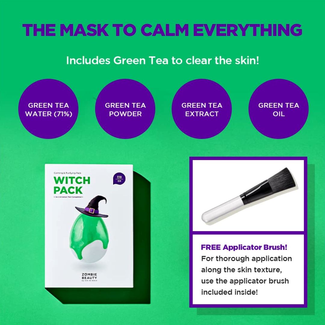 SKIN1004 ZOMBIE BEAUTY Witch Pack 15g x 8EA (120g) - ORION XO Exclusive