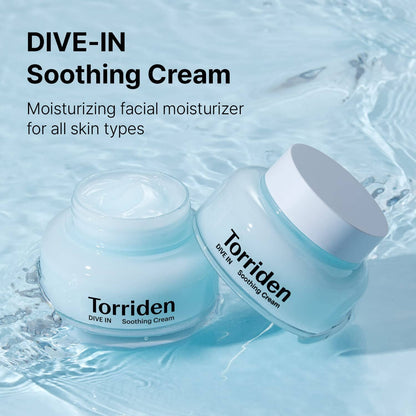 Torriden DIVE-IN Low Molecular Hyaluronic Acid Soothing Cream 100ml Skin Care Torriden ORION XO Sri Lanka