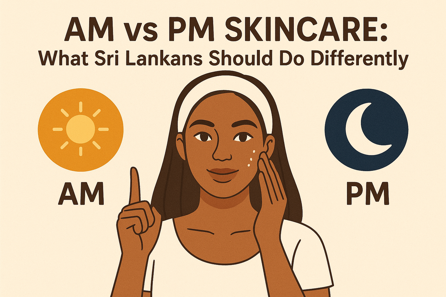 AM vs PM Skincare: What Sri Lankans Should Do Differently