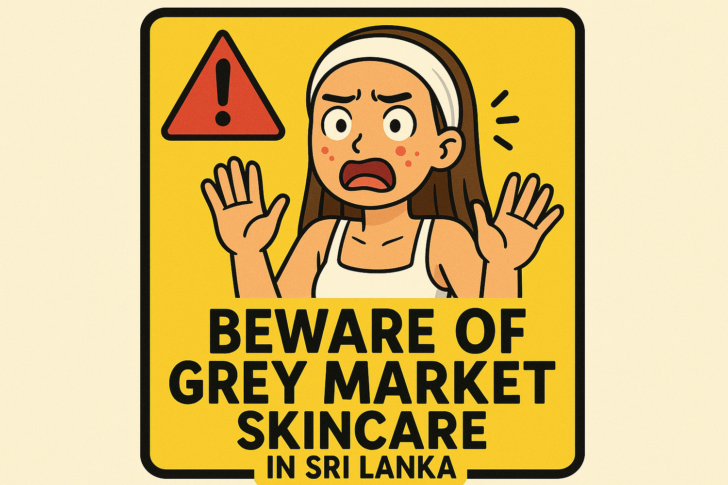 ⚠️ Beware of Grey Market Skincare in Sri Lanka