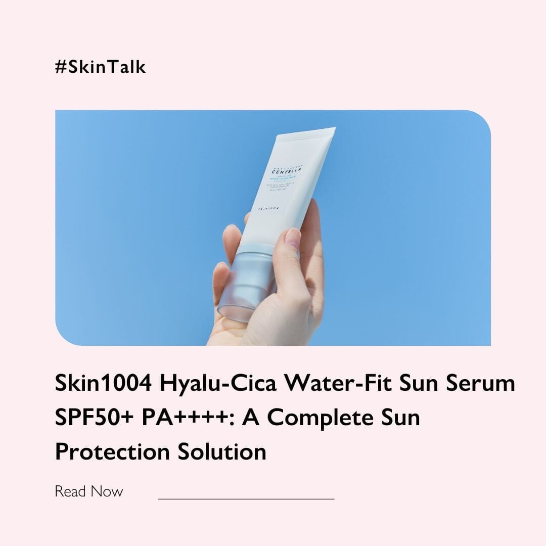 SKIN1004 Hyalu-Cica Water-Fit Sun Serum SPF50+ PA++++: A Complete Sun Protection Solution