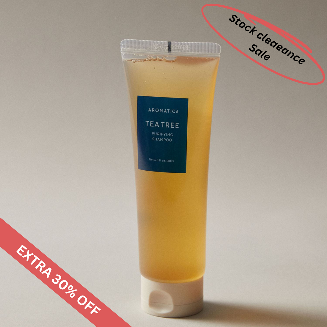 *** SALE *** AROMATICA Tea Tree Purifying Shampoo 180ml *** EXP ON 2026-05-01 ***